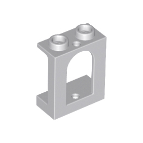 Light Bluish Gray Window 1 x 2 x 2 Castle