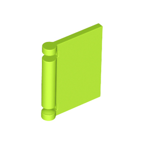 Lime Minifigure, Utensil Book Cover