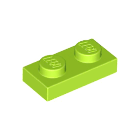 Lime Plate 1 x 2