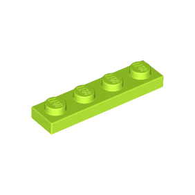 Lime Plate 1 x 4