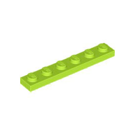 Lime Plate 1 x 6
