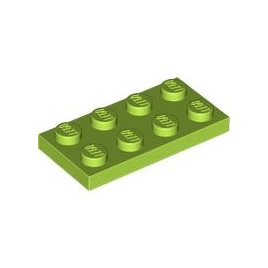 Lime Plate 2 x 4