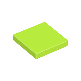 Lime Tile 2 x 2