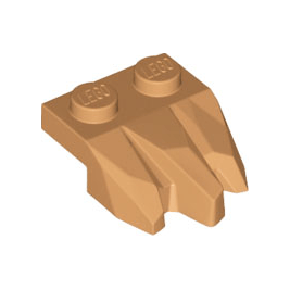 Medium Nougat Plate, Modified 1 x 2 with 3 Claws / Rock Fingers