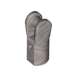 Metallic Silver Bar Holder with Handle