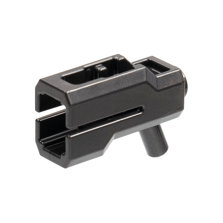 Pearl Dark Gray Minifigure, Weapon Bazooka, Mini Blaster / Shooter