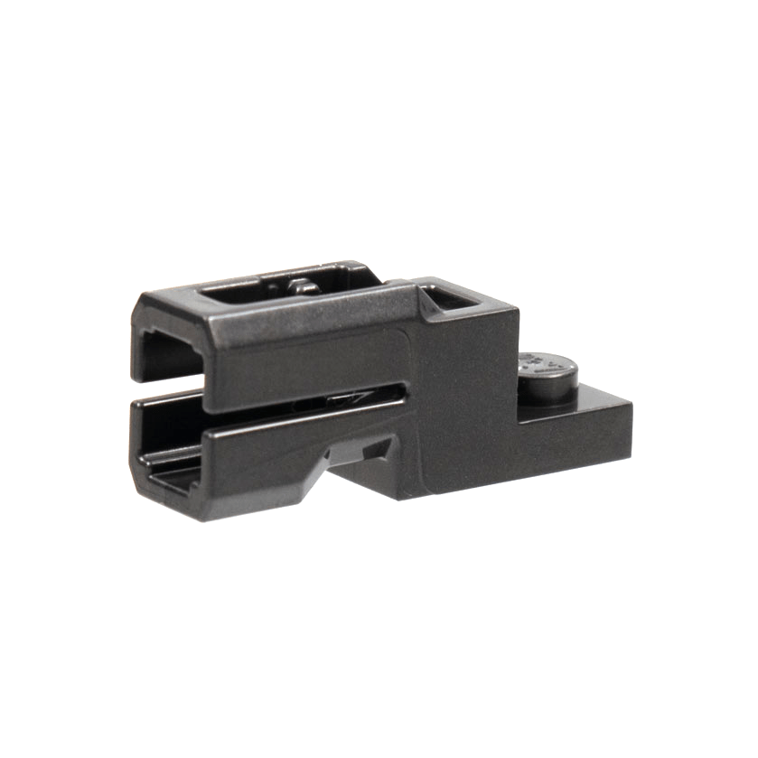 Pearl Dark Gray Projectile Launcher, 1 x 2 Mini Blaster / Tile Shooter
