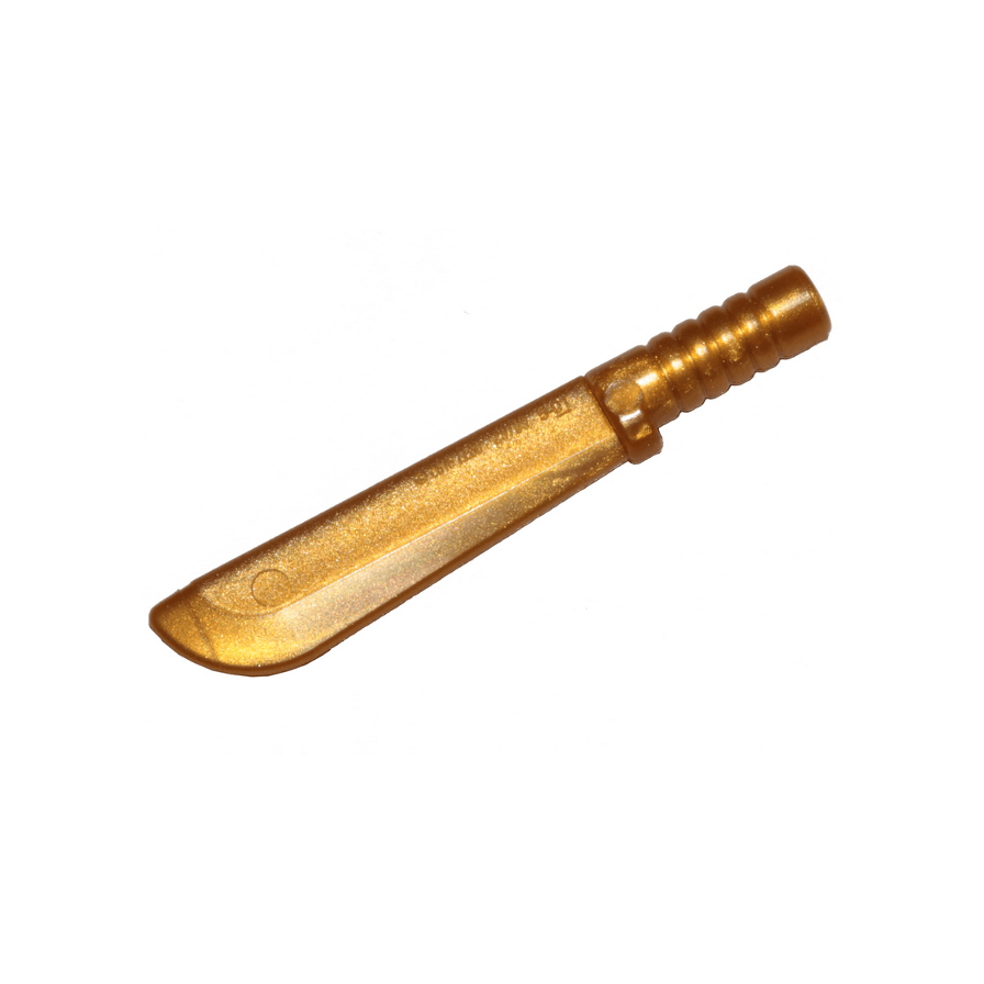 Pearl Gold Minifigure, Weapon Machete