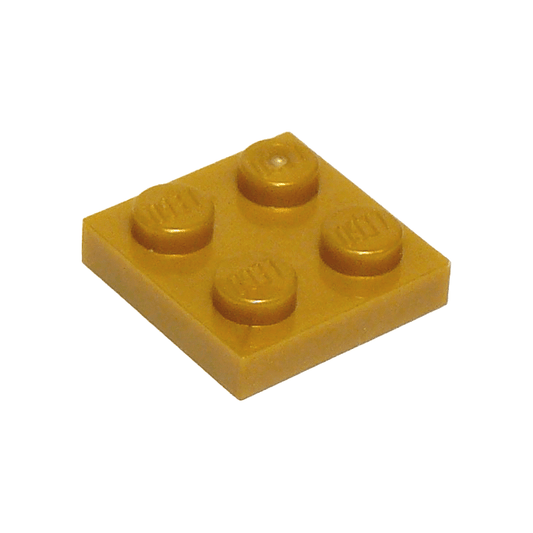 Pearl Gold Plate 2 x 2