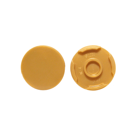 Pearl Gold Tile, Round 2 x 2 with Bottom Stud Holder