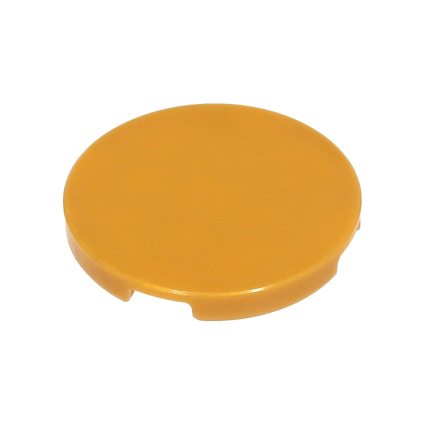 Pearl Gold Tile, Round 3 x 3