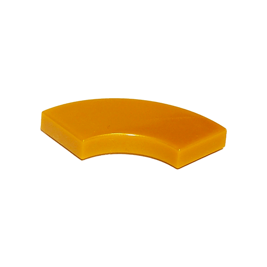 Pearl Gold Tile, Round Corner 2 x 2 Macaroni