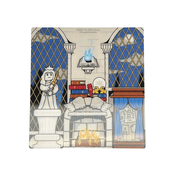 Plastic 3D Backdrop with Ravenclaw Common Room Pattern