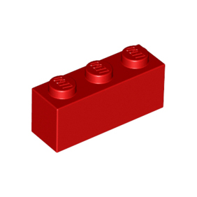 Red Brick 1 x 3