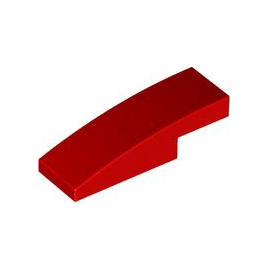 Red Slope, Curved 3 x 1 x 2/3