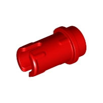Red Technic, Pin 1/2 with Friction Ridges