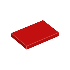 Red Tile 2 x 3