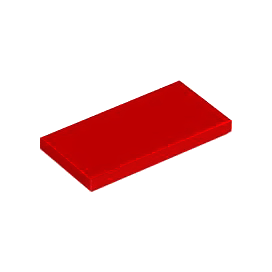 Red Tile 2 x 4