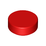 Red Tile, Round 1 x 1