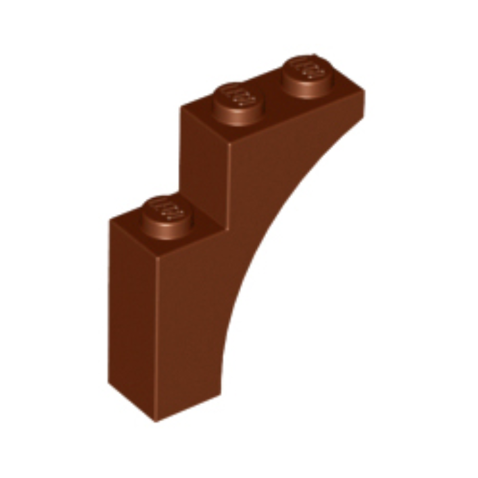 Reddish Brown Arch 1 x 3 x 3