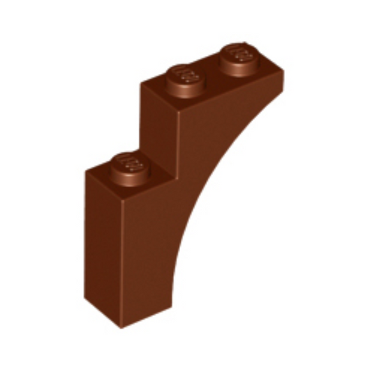 Reddish Brown Arch 1 x 3 x 3