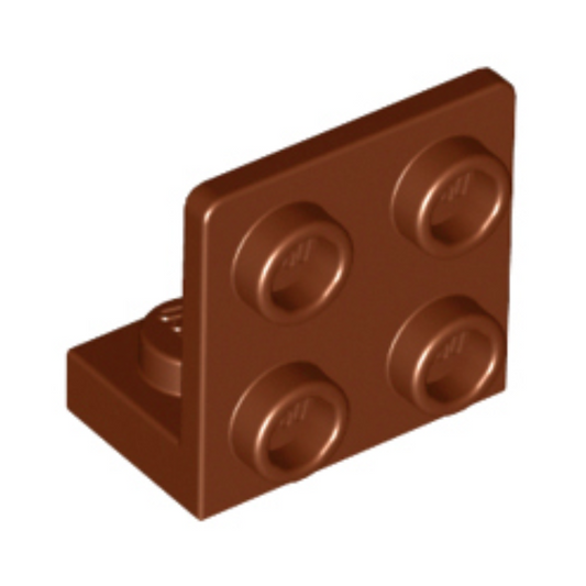 Reddish Brown Bracket 1 x 2 - 2 x 2 Inverted