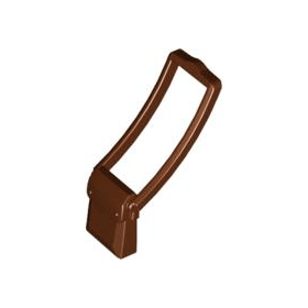 Reddish Brown Minifigure, Utensil Bag Messenger Pouch