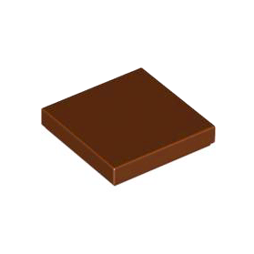 Reddish Brown Tile 2 x 2