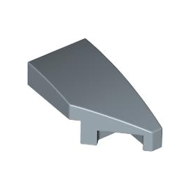 Sand Blue Wedge 2 x 1 x 2/3 Right