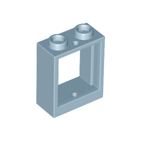 Sand Blue Window 1 x 2 x 2 Flat Front