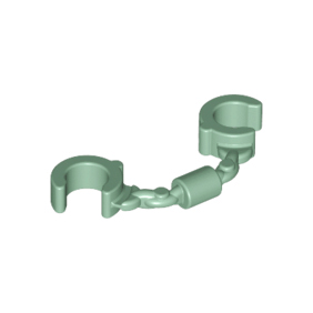 Sand Green Minifigure, Utensil Handcuffs