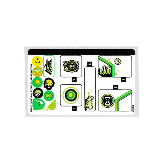 Sticker Sheet for Set 71454 - 10102947/6434179