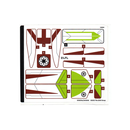 Sticker Sheet for Set 75333 - 10100764/6410045