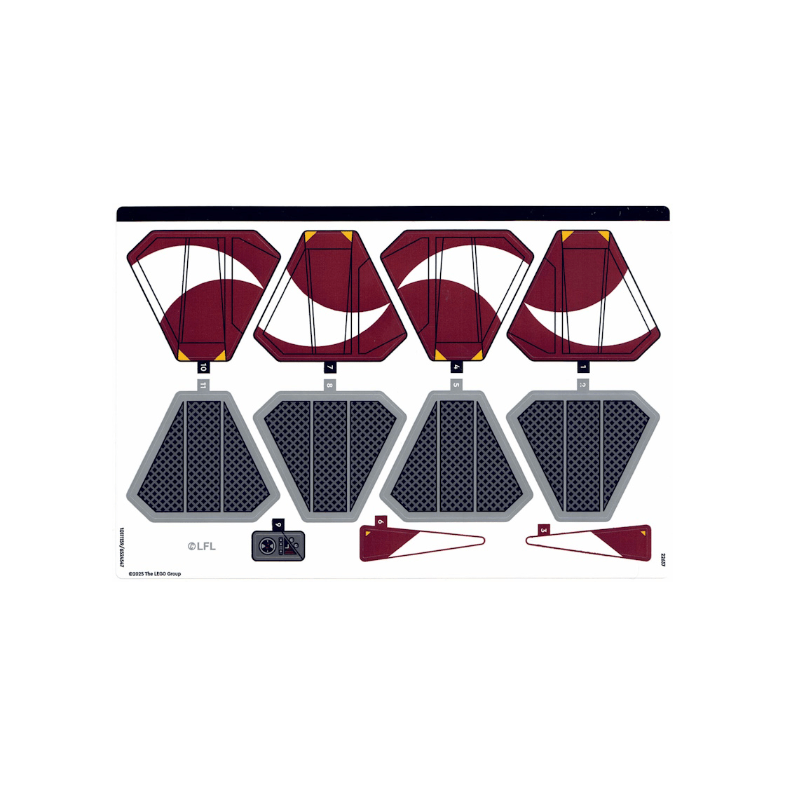 Sticker Sheet for Set 75401 - 10111159/6524547