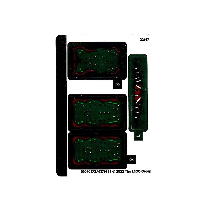 Sticker Sheet for Set 76207 - 10090572/6379789