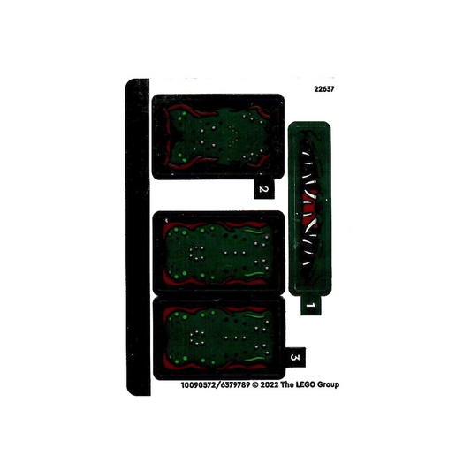 Sticker Sheet for Set 76207 - 10090572/6379789