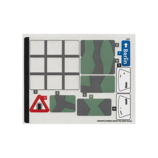Sticker Sheet for Set 77012 - 10069879/6318594
