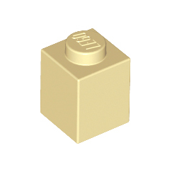 Tan Brick 1 x 1