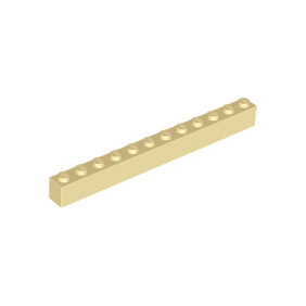 Tan Brick 1 x 12