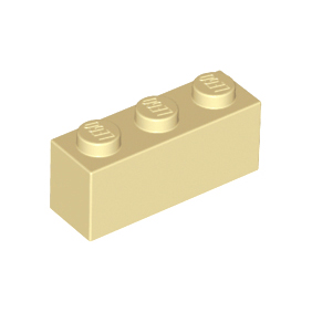 Tan Brick 1 x 3