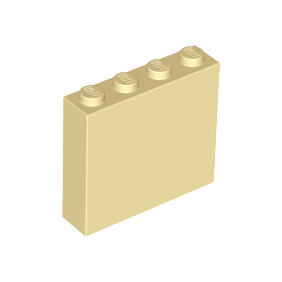 Tan Brick 1 x 4 x 3