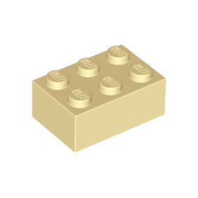 Tan Brick 2 x 3