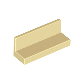 Tan Panel 1 x 3 x 1