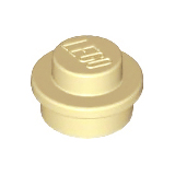 Tan Plate, Round 1 x 1