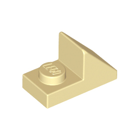 Tan Slope 45 2 x 1 with 2/3 Cutout