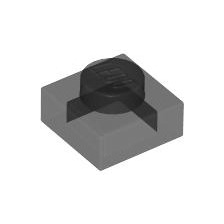 Trans-Black Plate 1 x 1