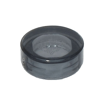 Trans-Black Tile, Round 1 x 1