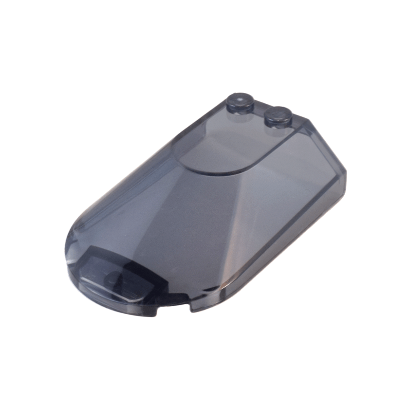 Trans-Black Windscreen 6 x 4 x 1 1/3 Canopy Sloped Sides