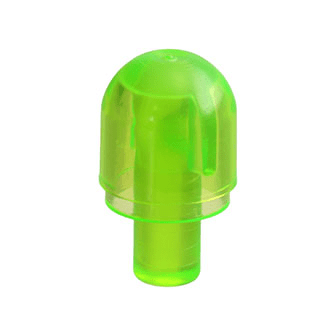 Trans-Bright Green Bar with Light Bulb Cover Bionicle Barraki Eye