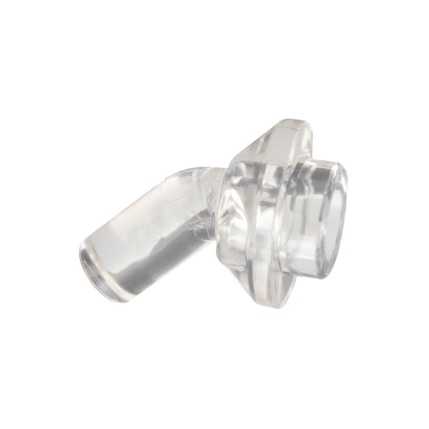 Trans-Clear Bar 1L with Angled Hollow Stud